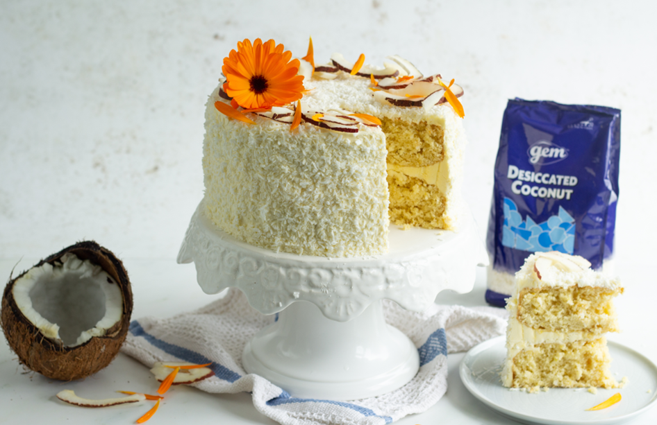 The Easy Way To Upgrade The Flaky Finish On Coconut Cake
