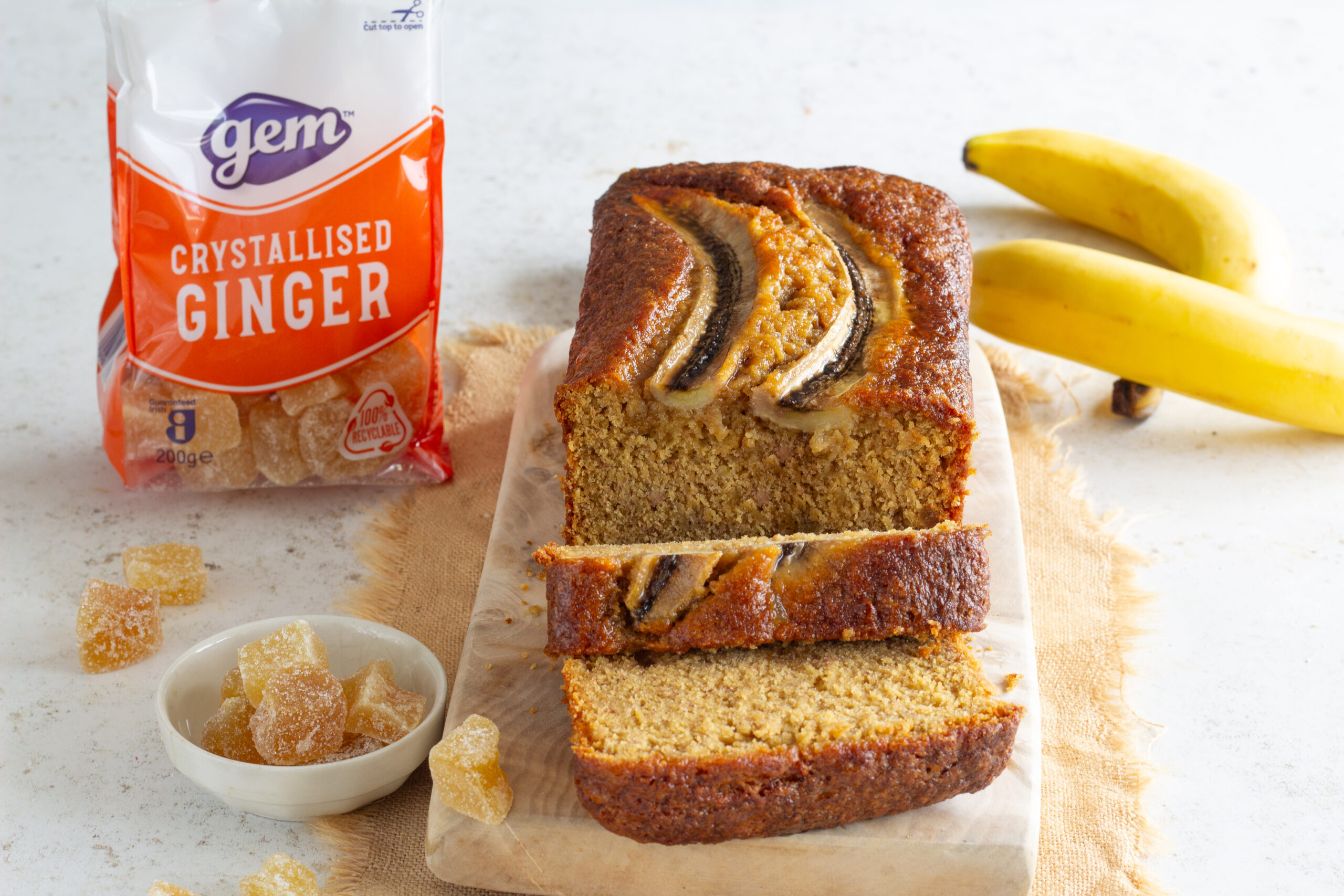 Ginger Banana Bread