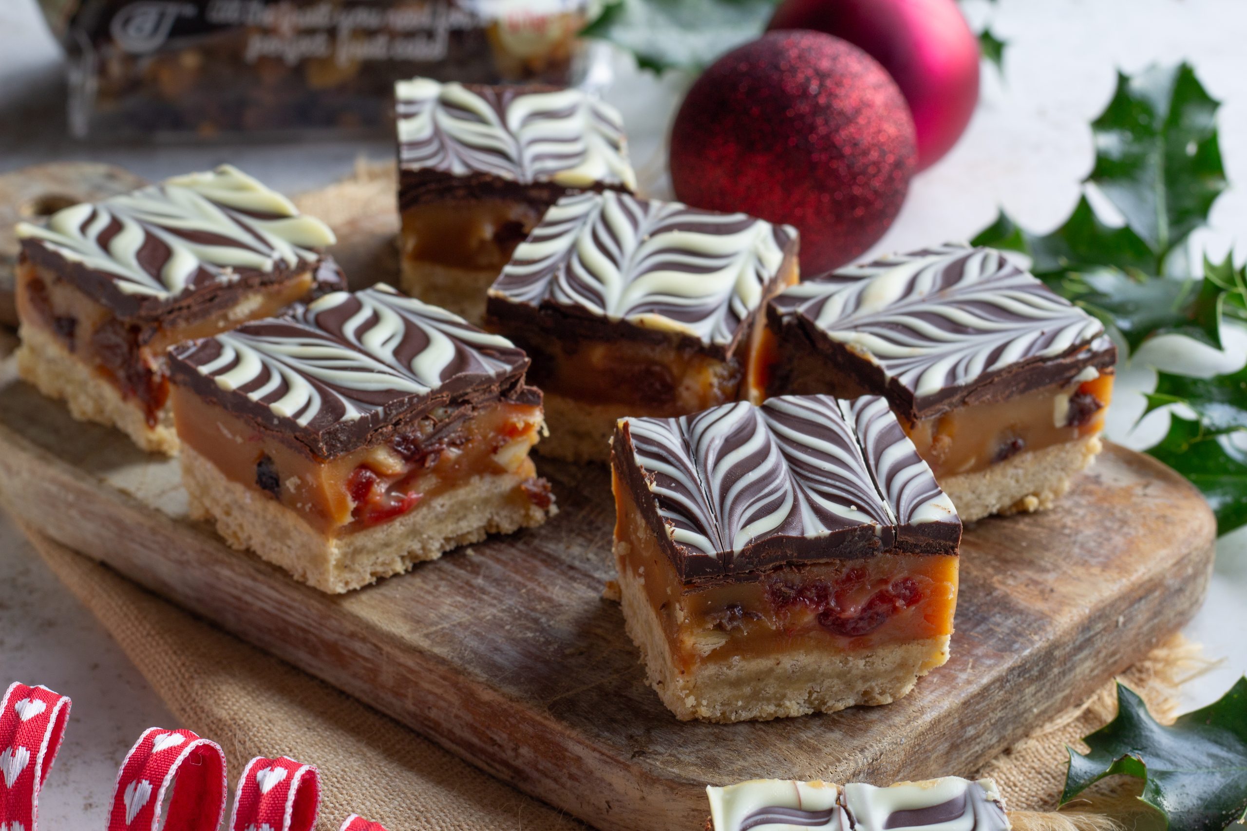 Fruit & Nut Christmas Bars