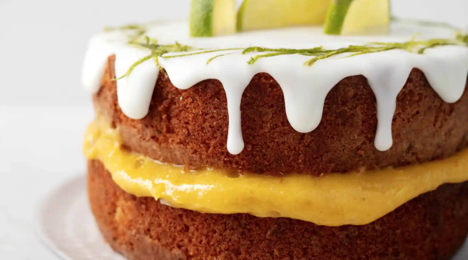 Zesty lime cake
